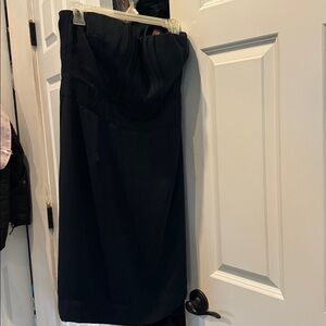 Banana Republic Elegant Black Strapless Dress